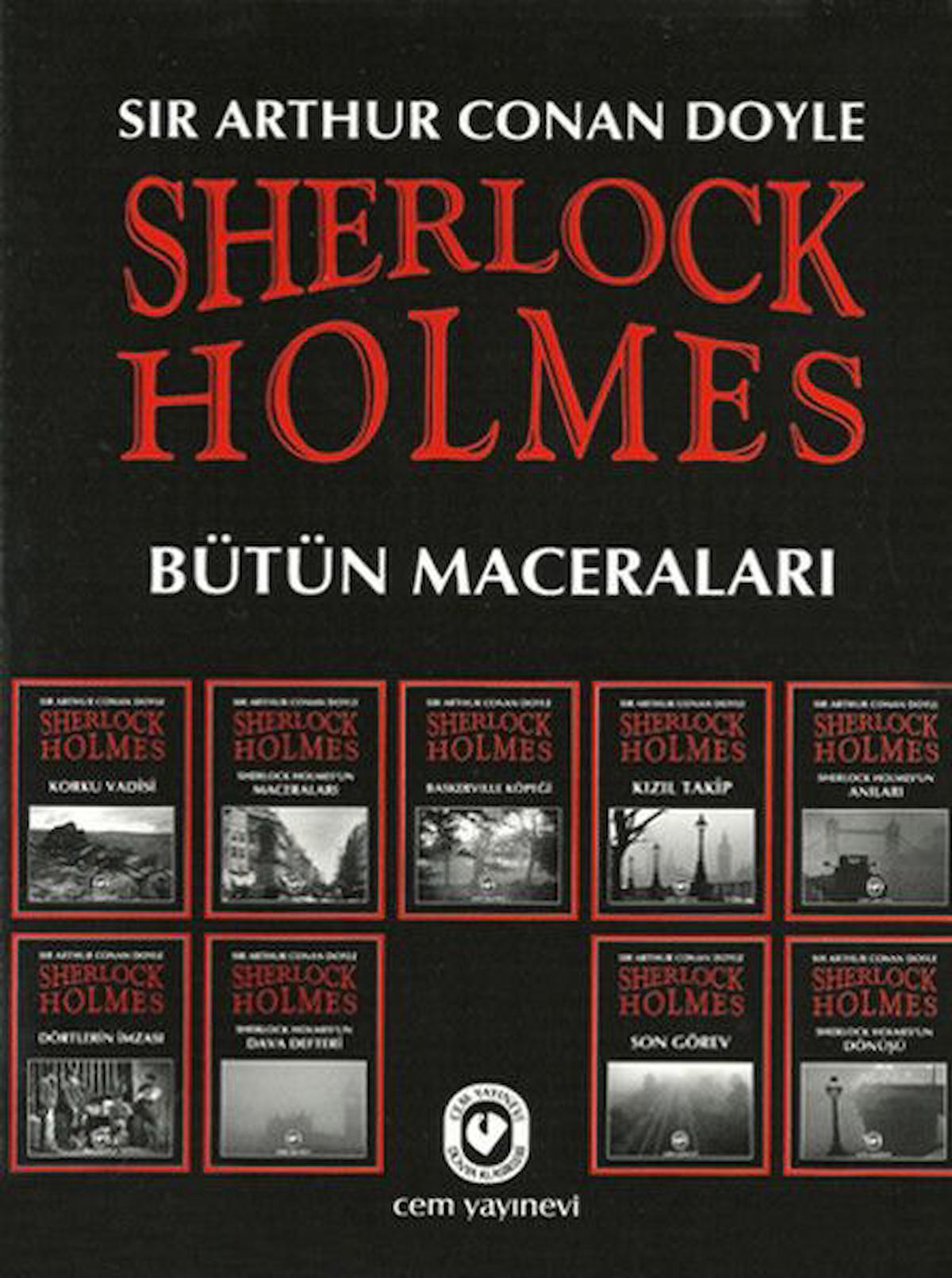 Sherlock Holmes Bütün Maceraları (9 Kitap Takım)