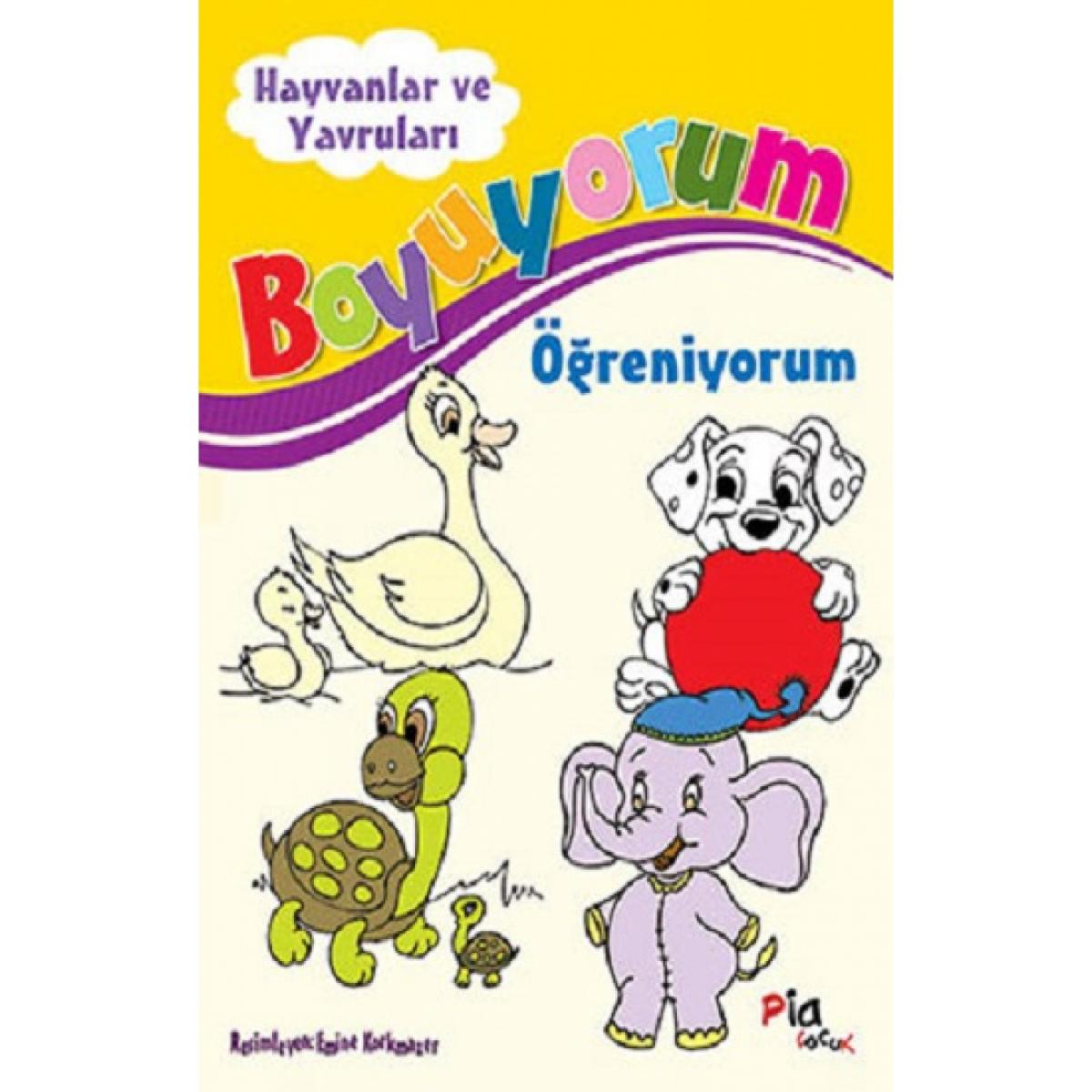 Boyuyorum Öğreniyorum - Hayvanlar ve Yavruları