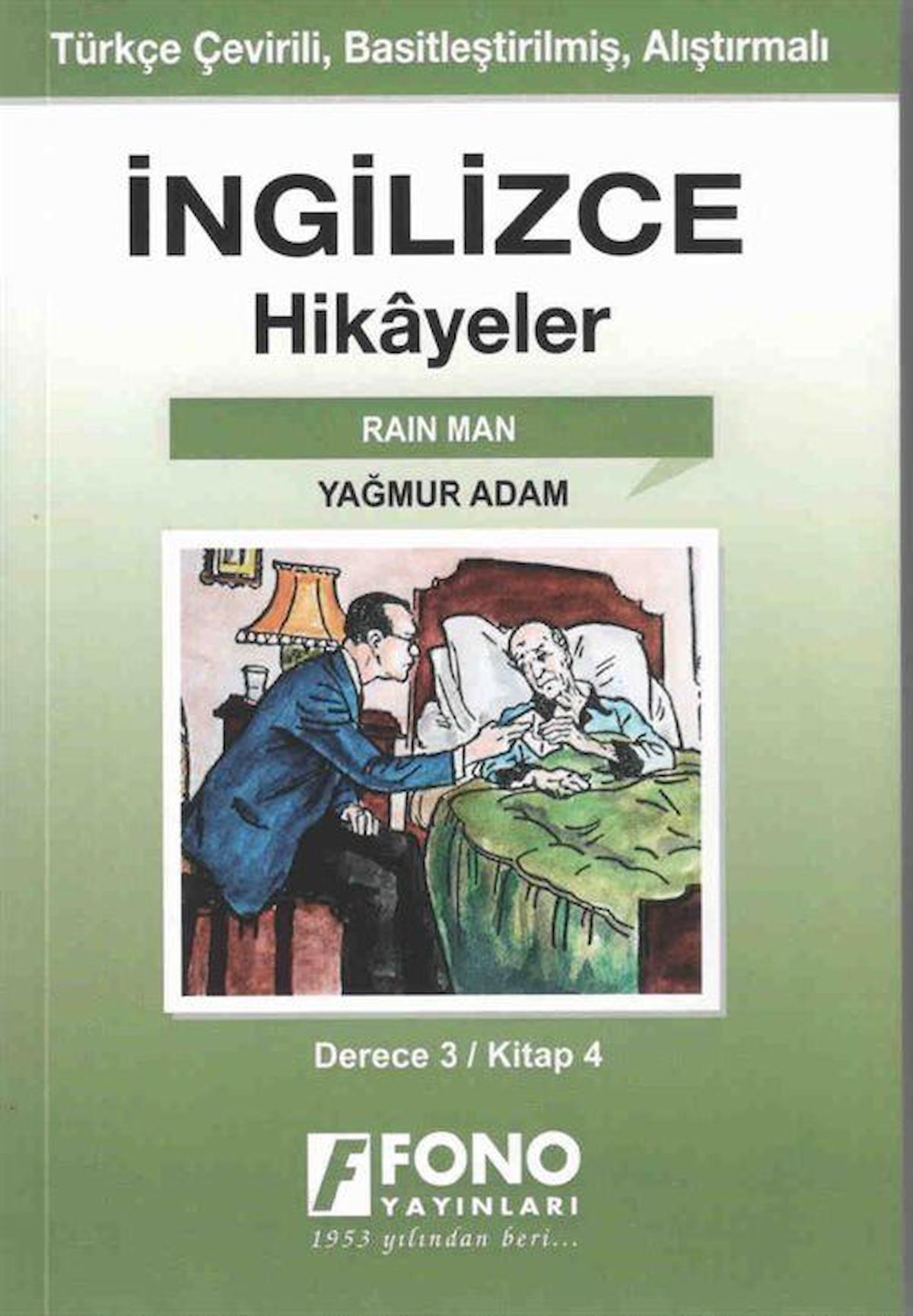 İngilizce Hikayeler - Yağmur Adam (Derece 3)