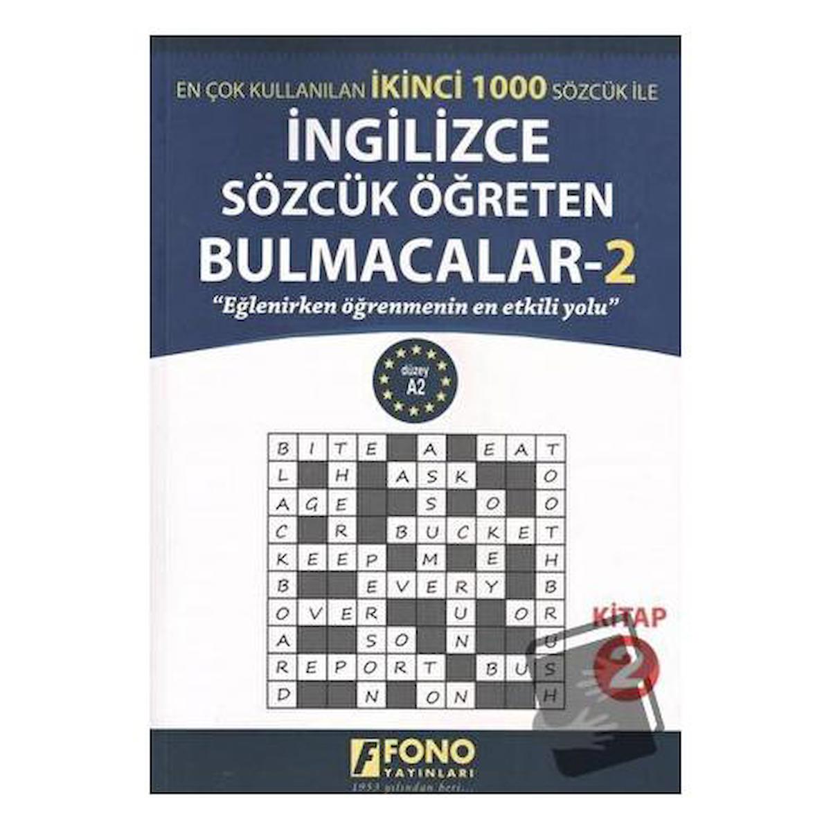 İngilizce Sözcük Öğreten Bulmacalar 2