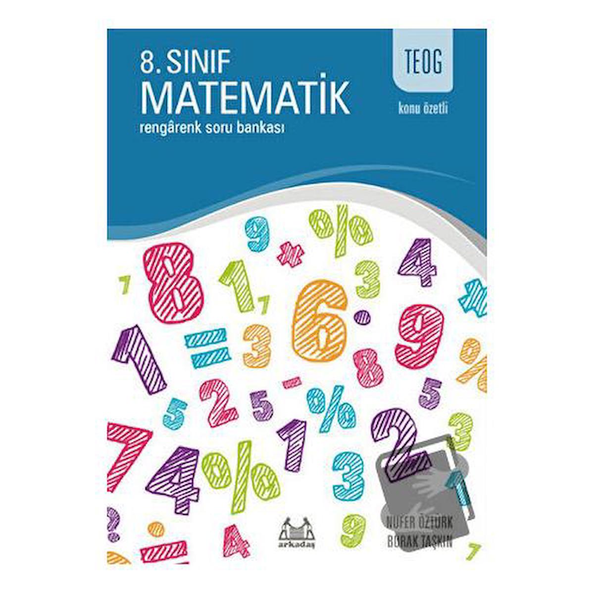 TEOG Konu Özetli 8. Sınıf Matematik -  Rengarenk Soru Bankası