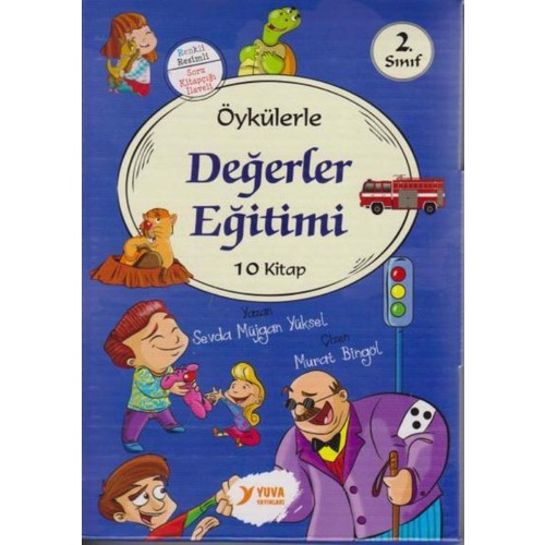 2. Sınıflar İçin Öykülerle Değerler Eğitimi Seti (10 Kitap Takım)