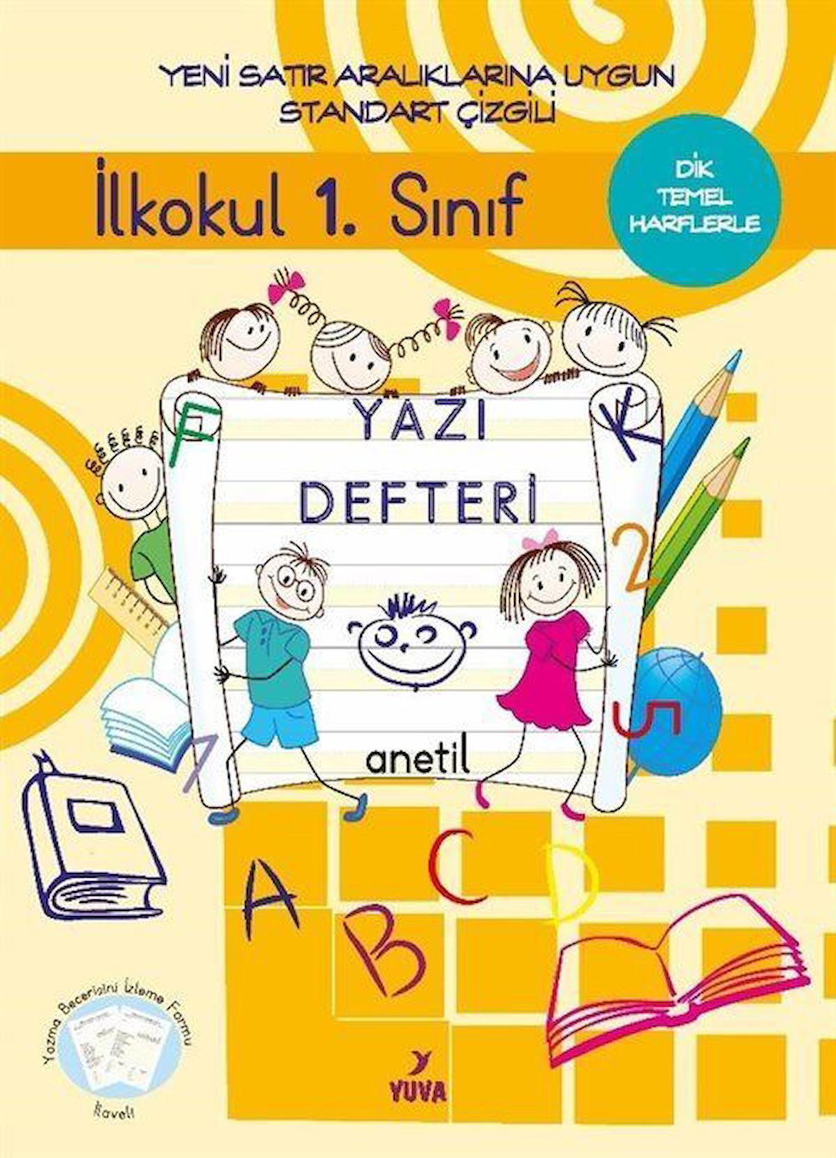 1. Sınıf Yazı Defteri Standart Çizgili