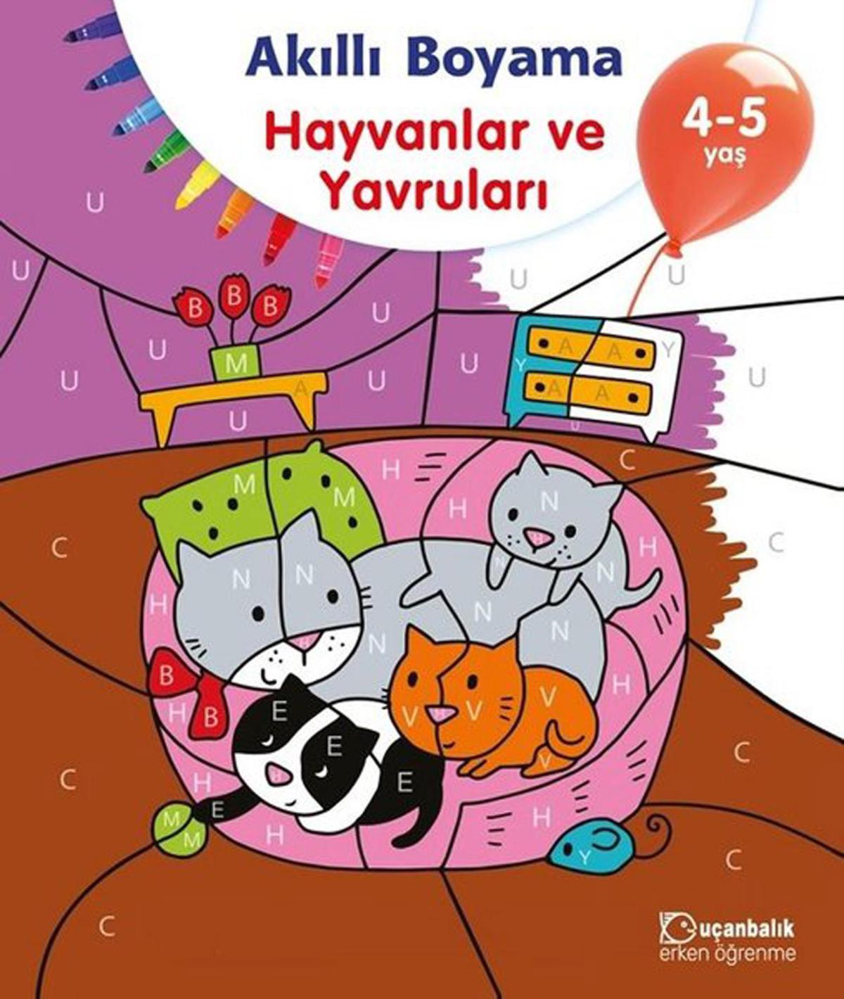 Akıllı Boyama - Hayvanlar ve Yavruları