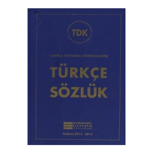 Türkçe Sözlük ( Plastik )