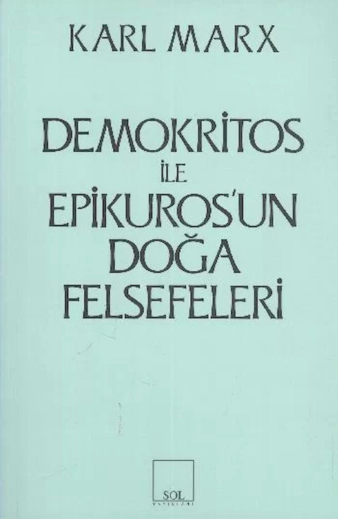 Demokritos ile Epikuros’un Doğa Felsefeleri