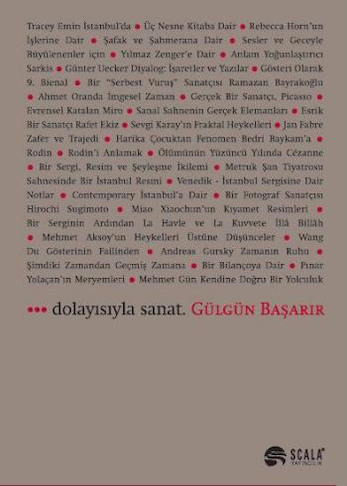 ... Dolayısıyla Sanat