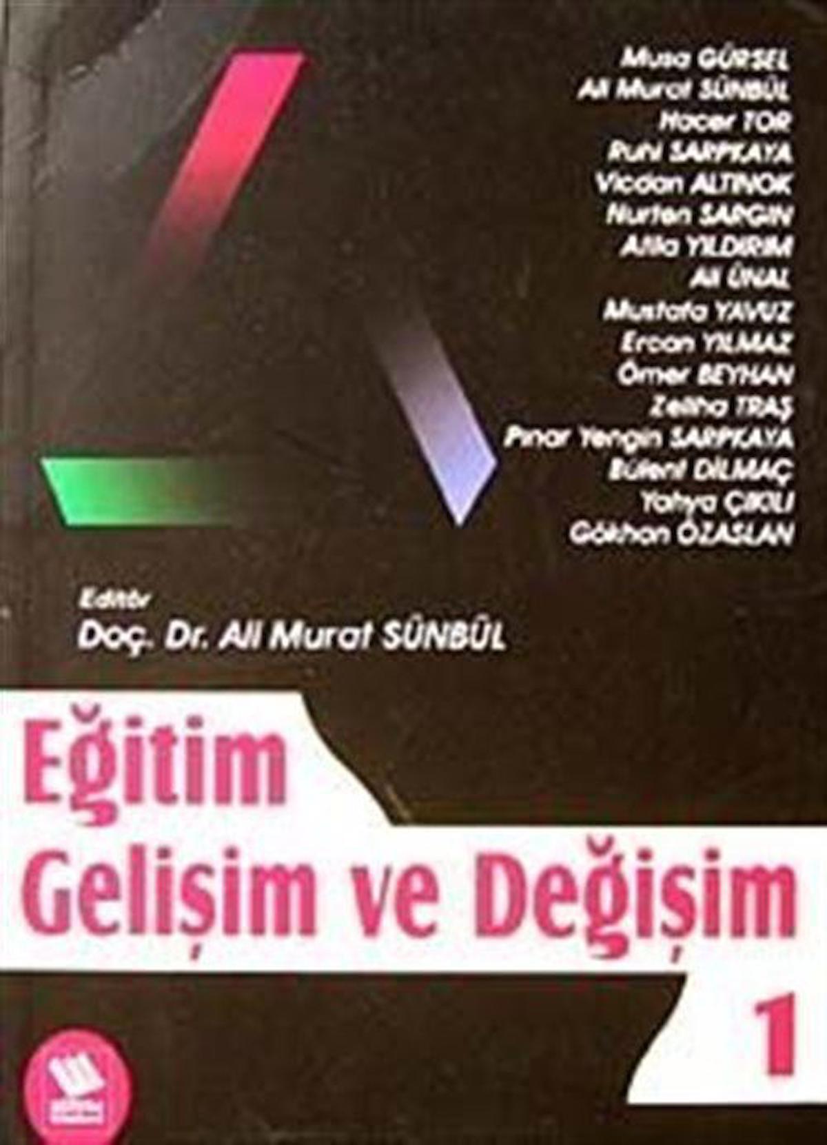 Eğitim Gelişim ve Değişim 1