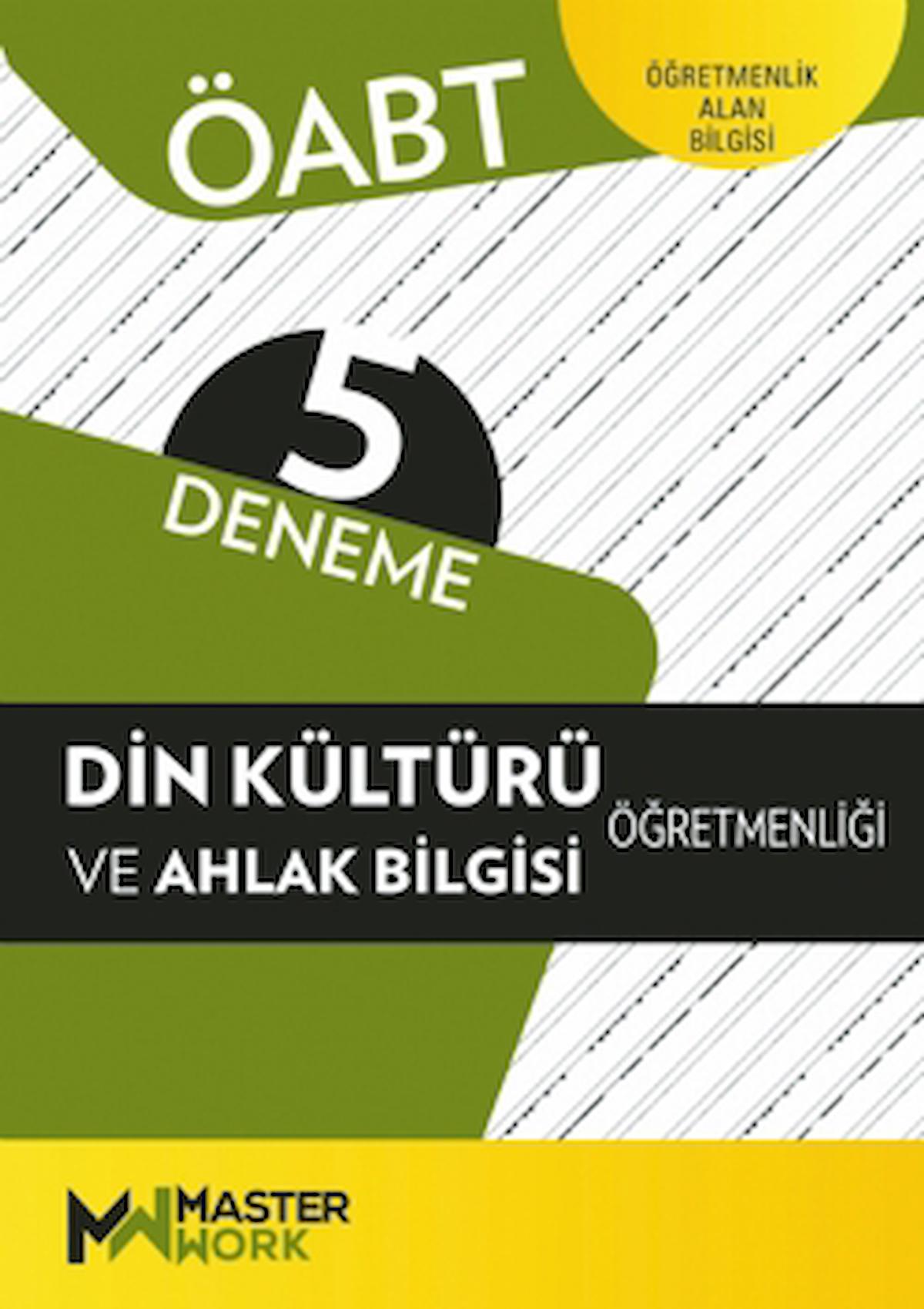 ÖABT - Din Kültürü Ve Ahlak Bilgisi Öğretmenliği - 5 Deneme