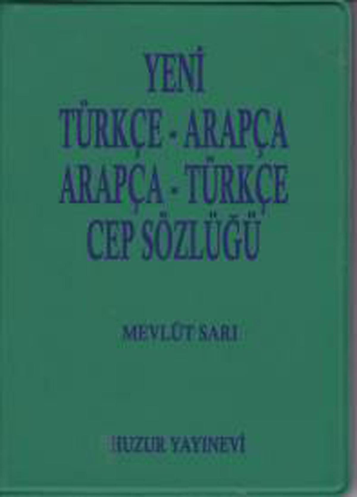 Arapça-Türkçe Cep Sözlüğü (Mavi Kapak)