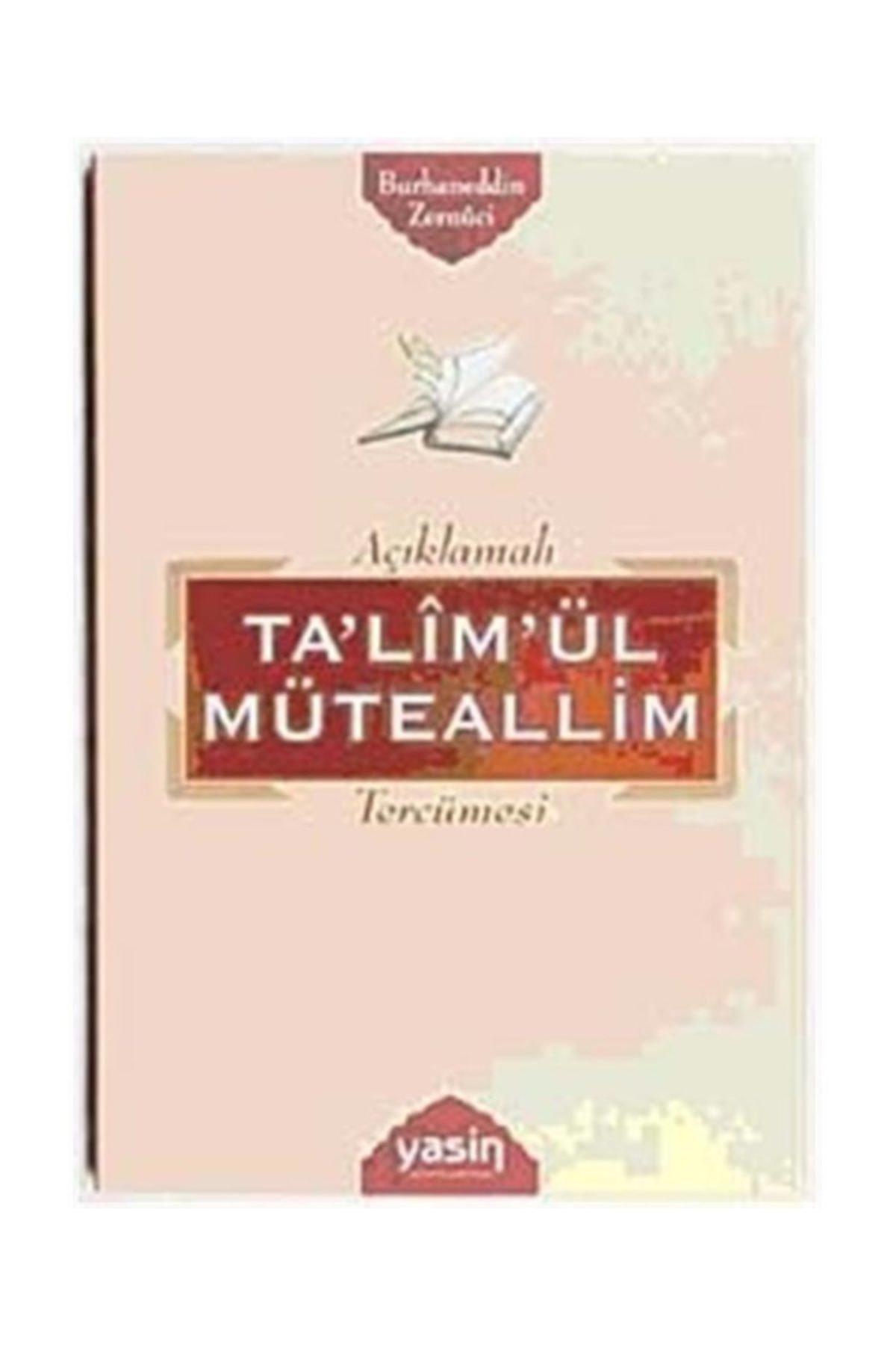 Talimül Müteallim Tercemesi