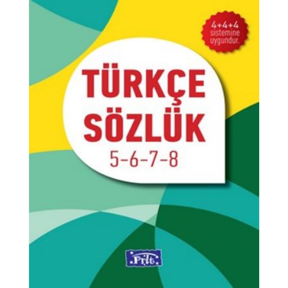 İlköğretim Türkçe Sözlük 5-6-7-8