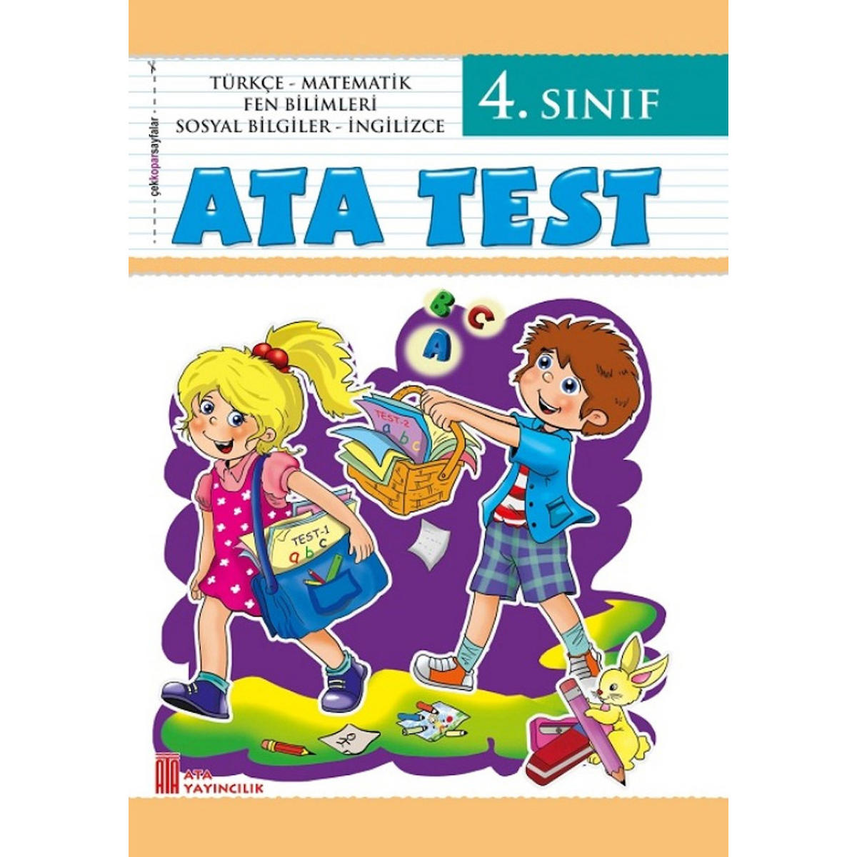 Ata Yayınları 4.Sınıf Tüm Dersler Çek Kopar Test