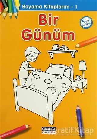 Bir Günüm - Boyama Kitaplarım 1