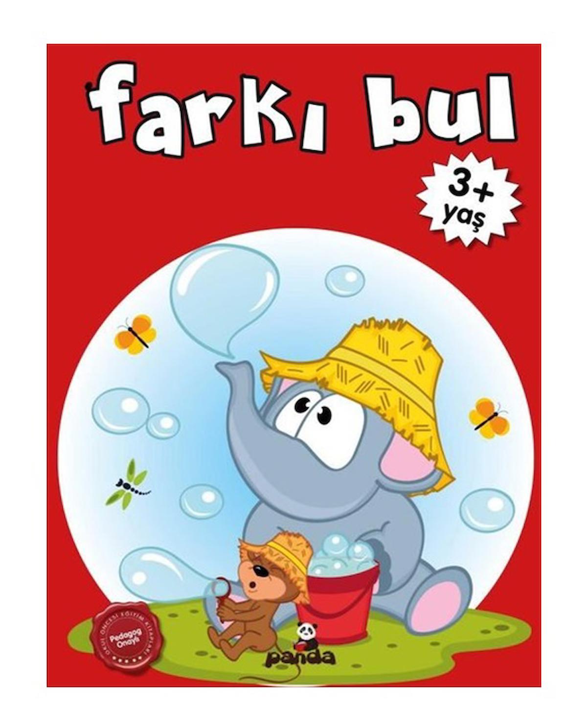 Beyaz Panda - Okul Öncesi - Farkı Bul 3+ Yaş