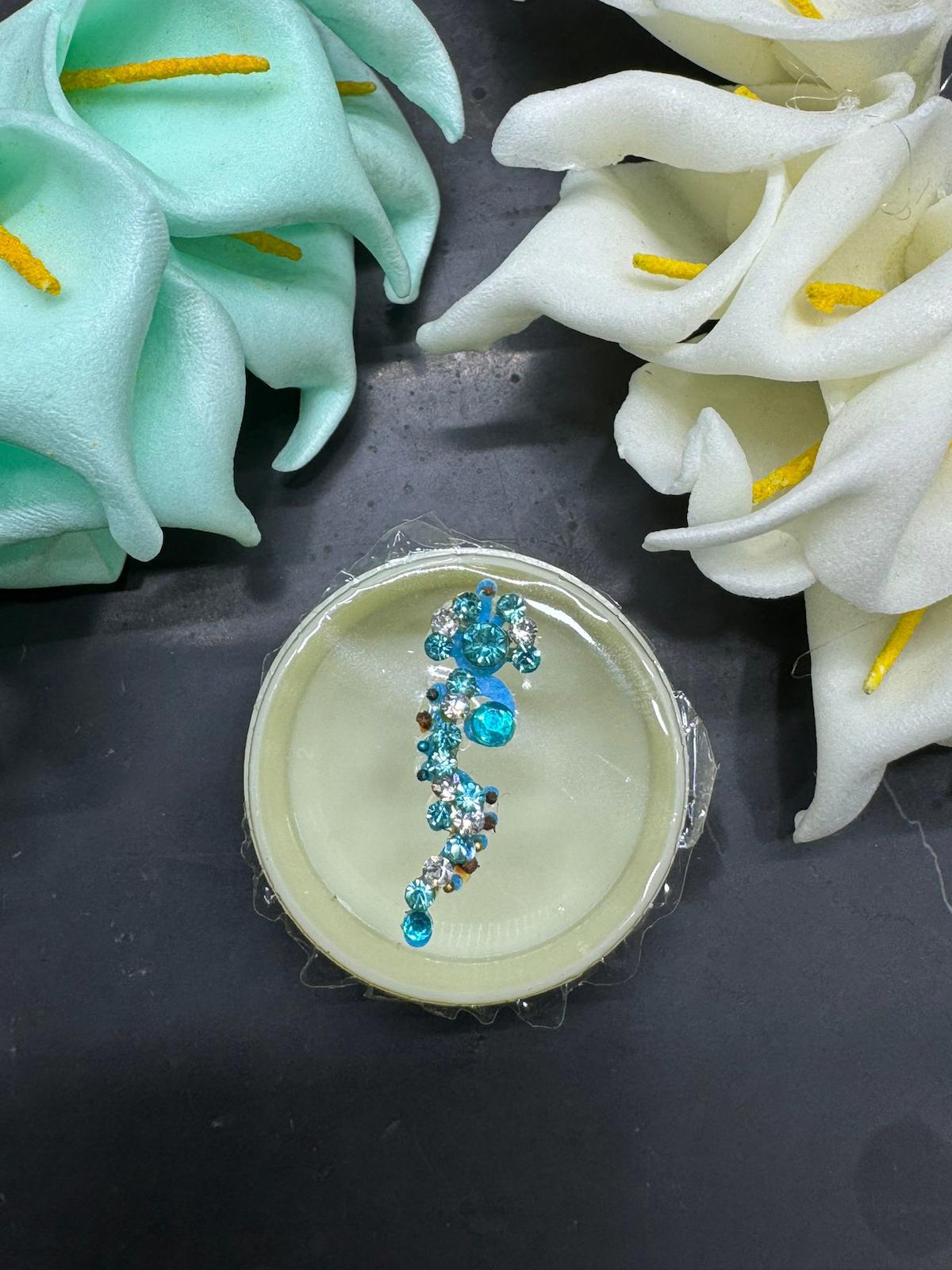 Yüz taşı Face Gems Yapışkan Burun Parmak Hızma Model44