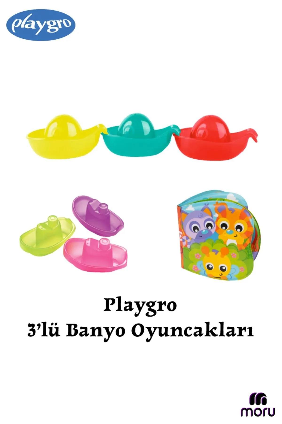 Playgro Banyo Oyuncakları 3'lü