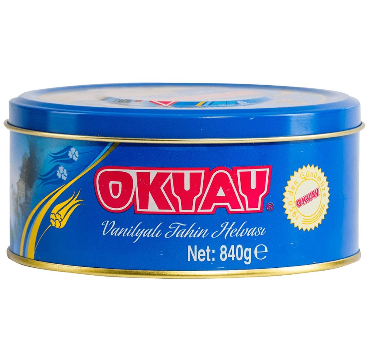 Okyay Vanilyalı Teneke Helva 840 G