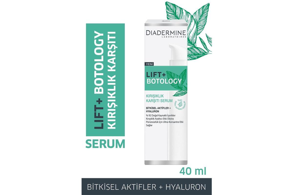 Diadermine Lift + Botology Kırışıklık Karşıtı Hyalüronik Asit 30 Yaş + Gece-Gündüz Yüz ve Boyun Serumu 40 ml 