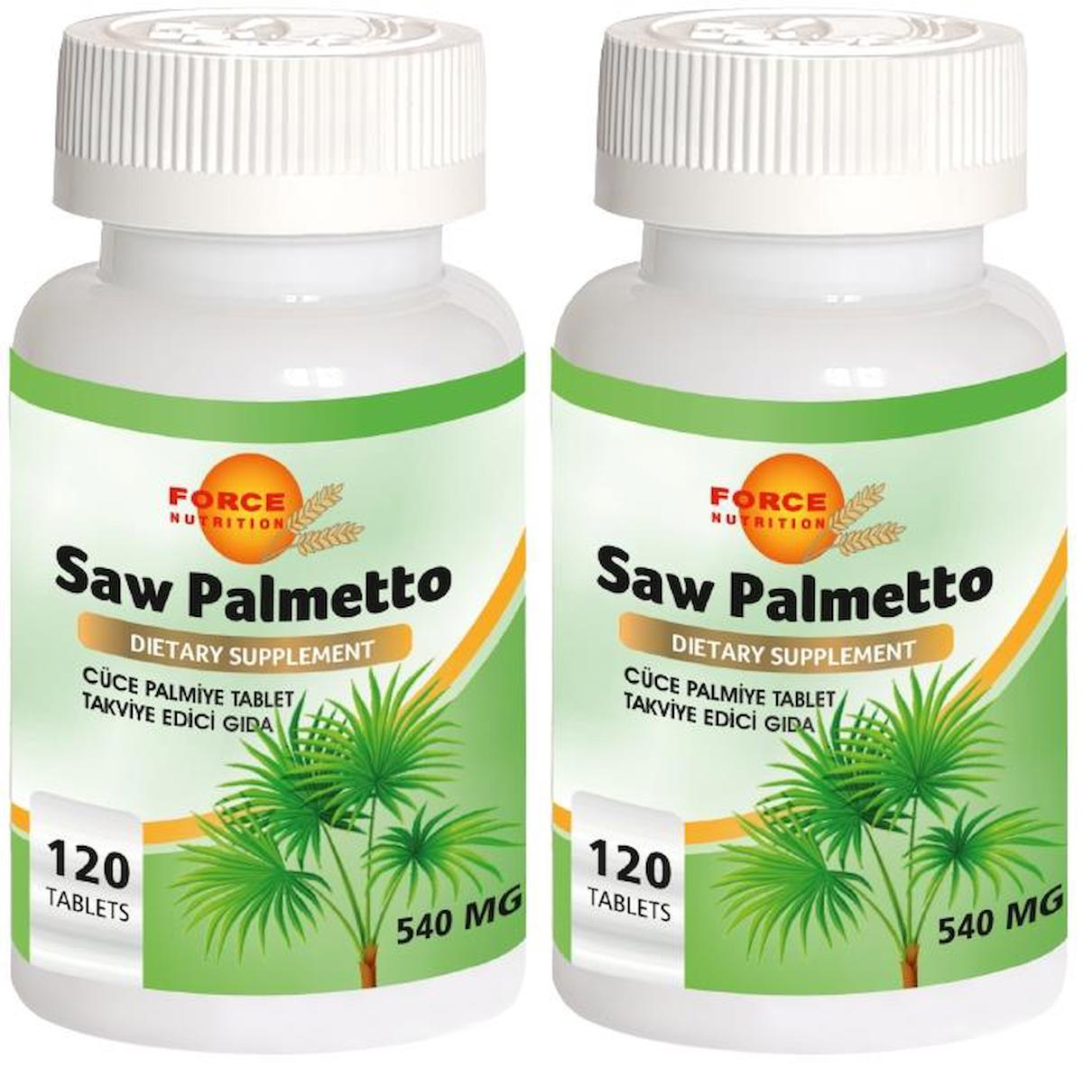 Cüce Palmiye 2x120 Tablet Saw Palmetto 540 Mg