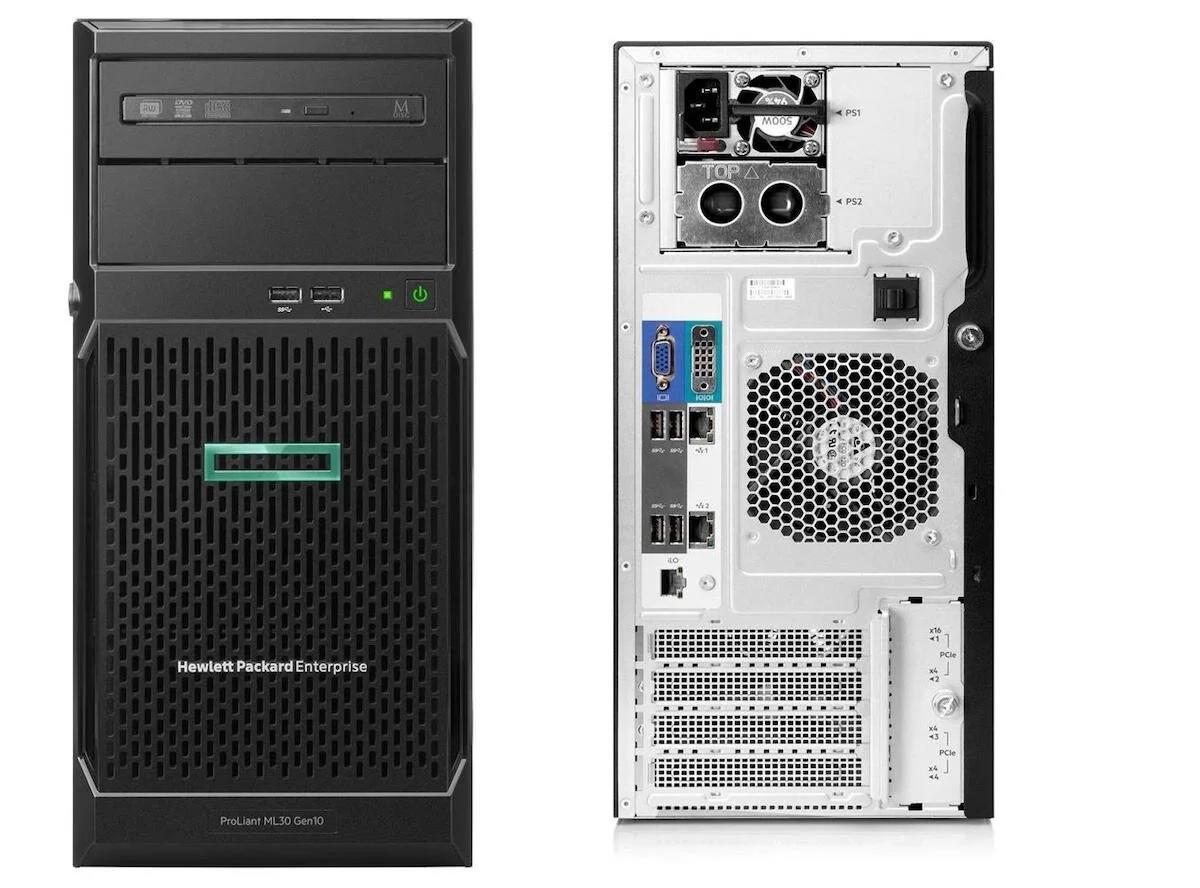 HPE P44718-421 ML30_BND GEN10 PLUS E2314 32GB (2-16) 2-960GB KINGSTON (4-3.5") 350W