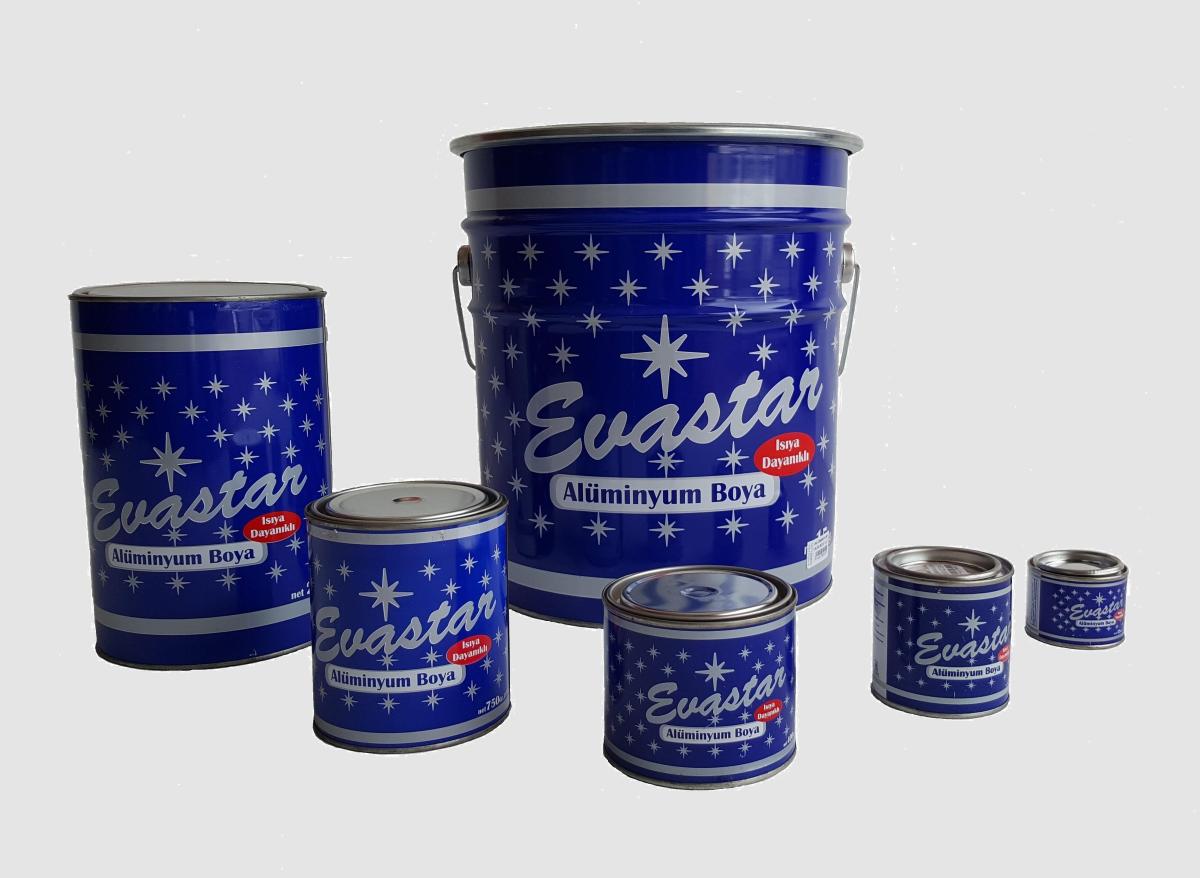 Evastar Alüminyum 0.2 lt İç Cephe Boyası Gri