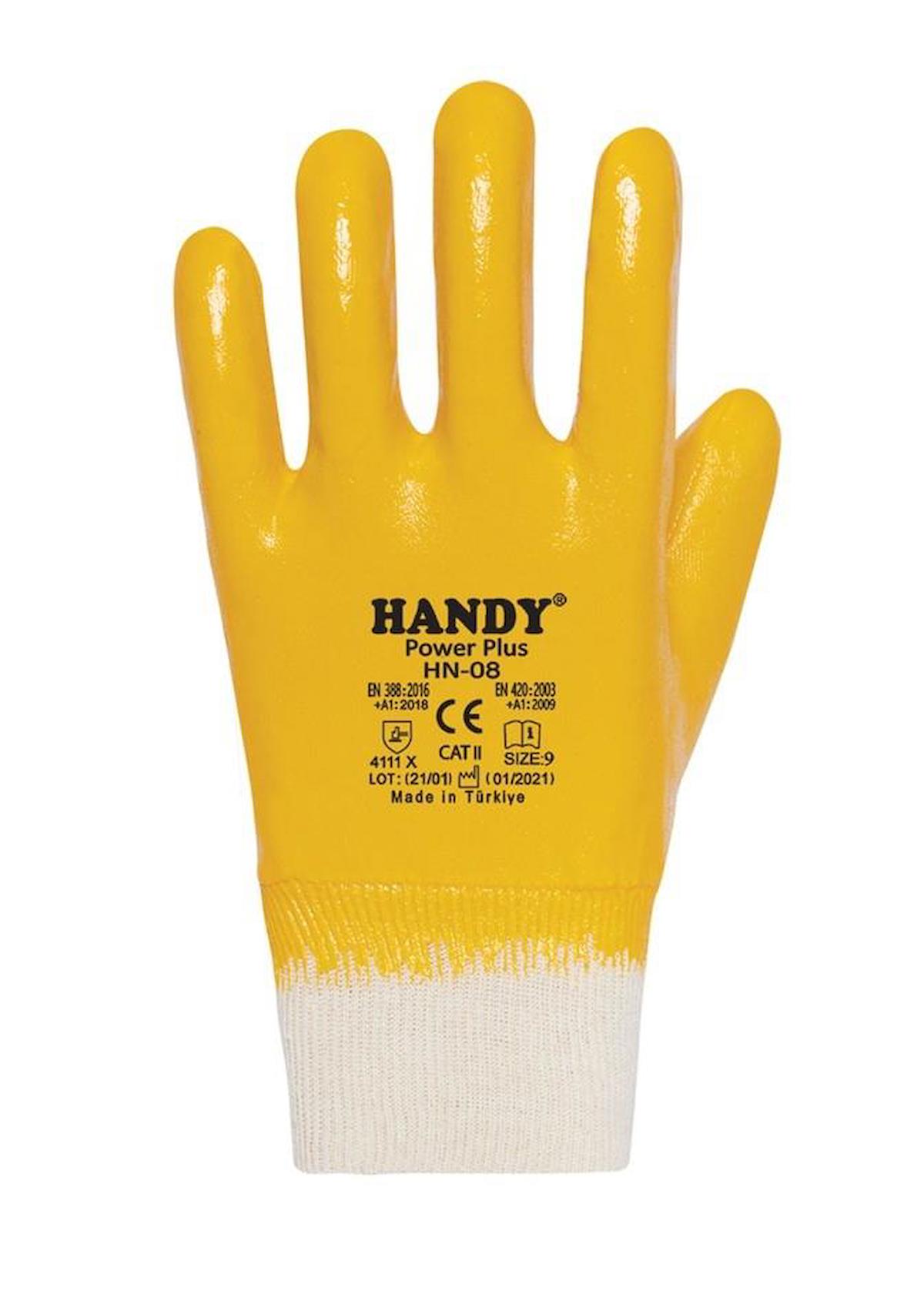 Handy Power Plus HN-08 Tam Nitril Eldiven No: 10