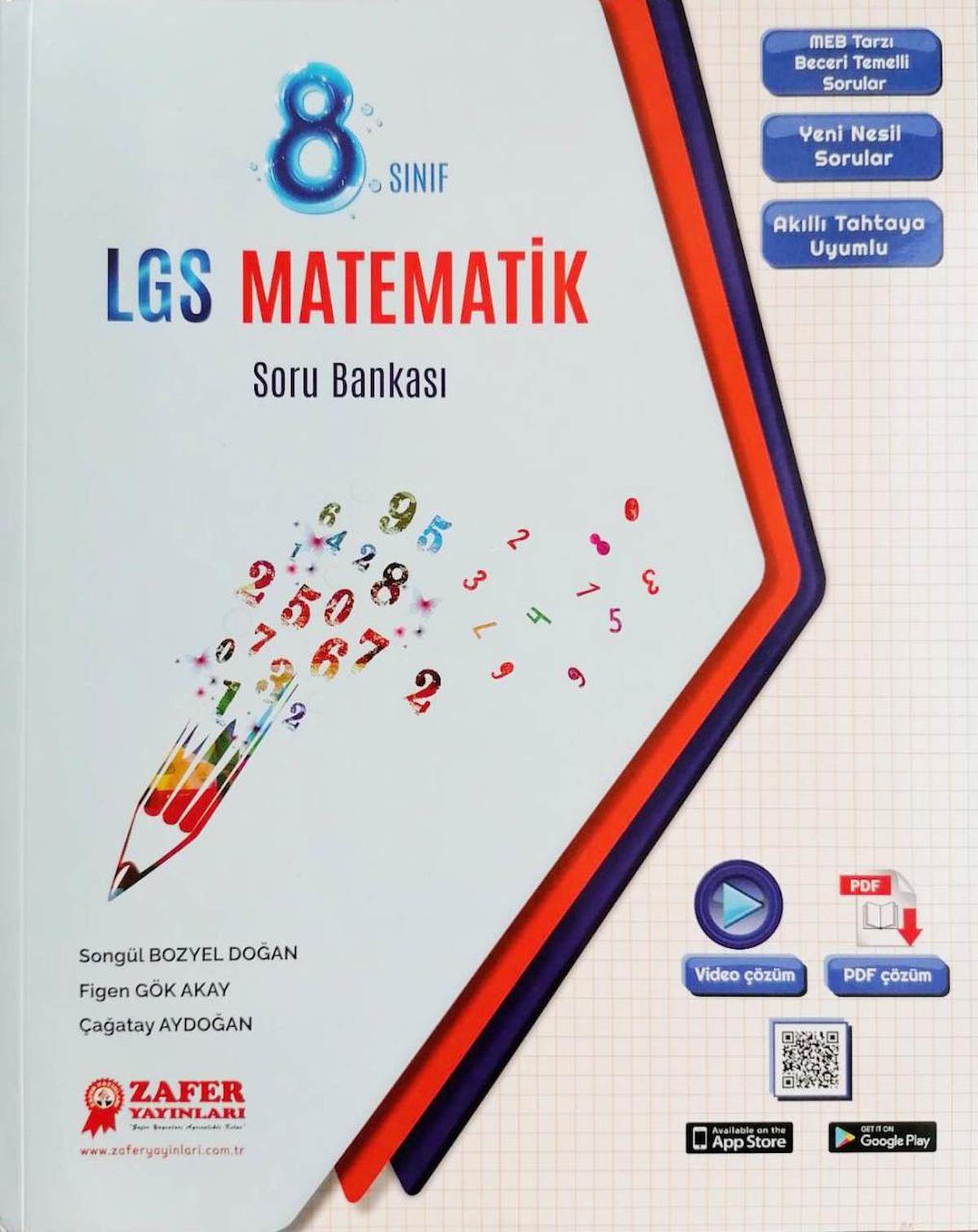 Zafer Yayınları 8.Sınıf LGS Matematik Soru Bankası