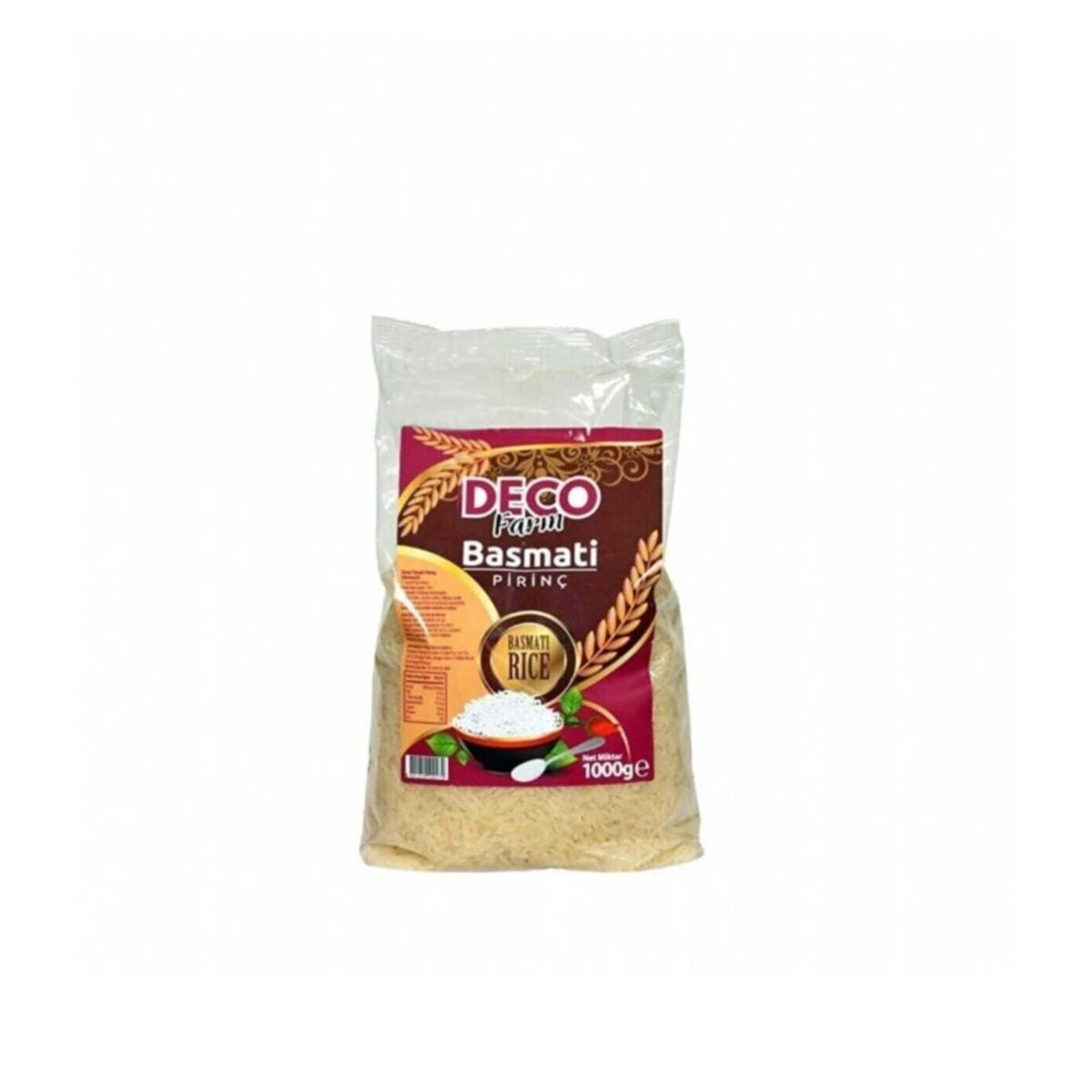 Deco Farm Basmati Pirinç 1 Kg