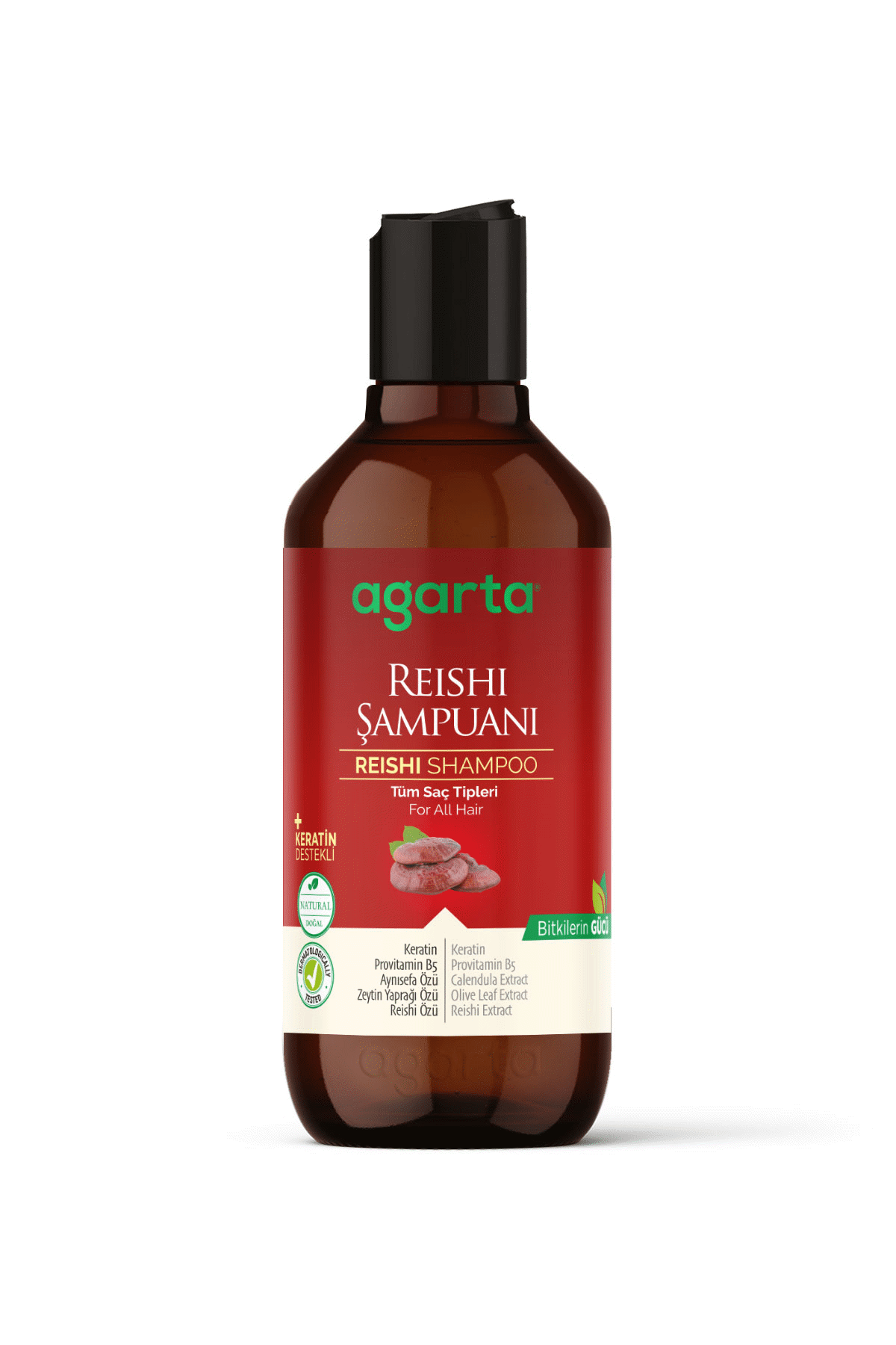 Agarta Doğal Şampuan Reishi 400 ml