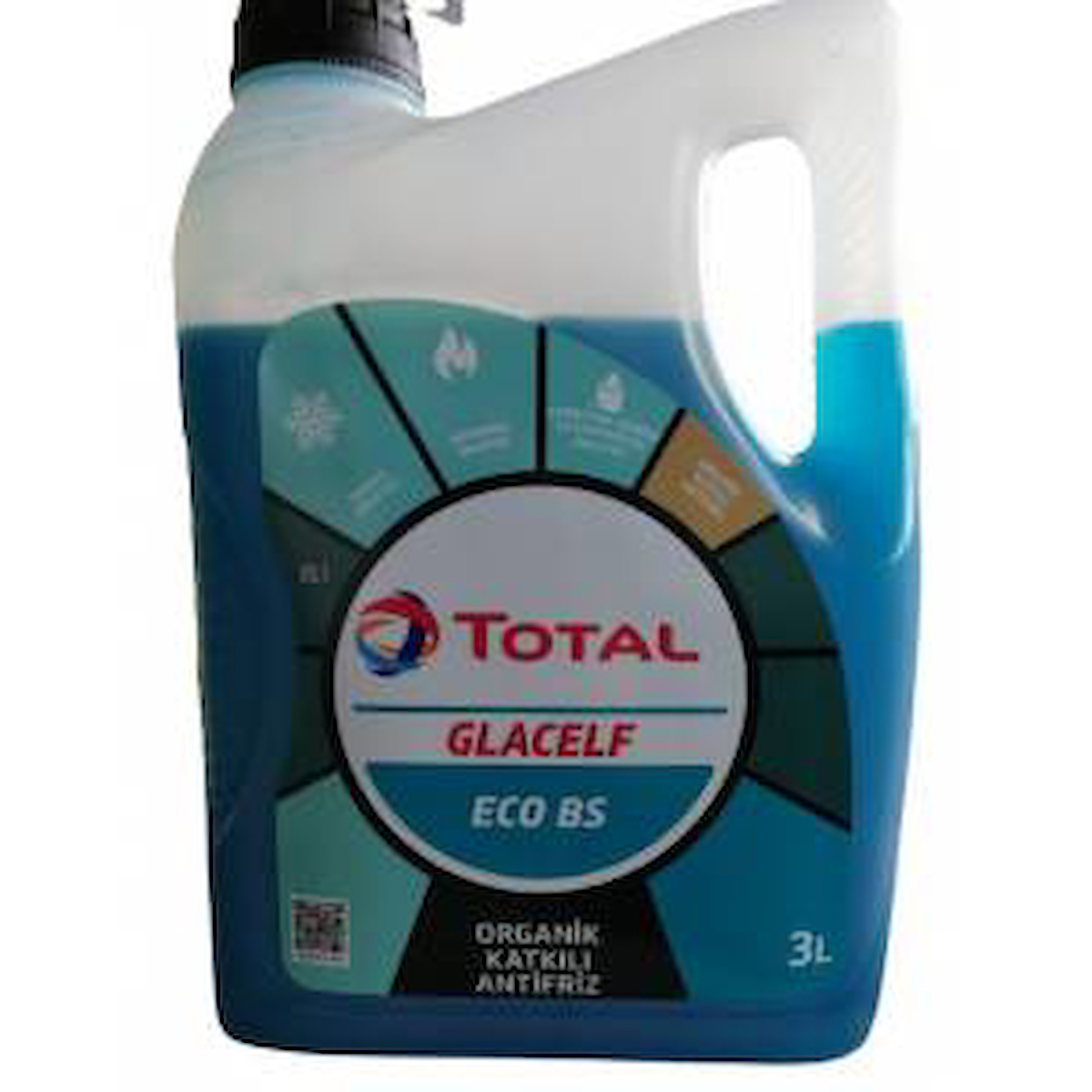 Total Glacelf Eco Bs Mavi Antifriz 3 Lt Eylül 2022 Üretimli