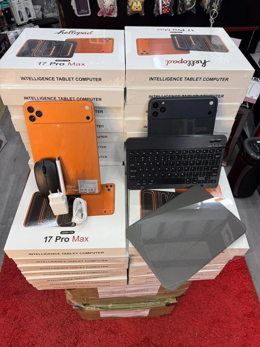 17 ProMax Sim Kartlı BTK Kayıtlı Klavye+Mous+Kalem+Kılıf+Kırılmazcam HEDİYELİ Tablet