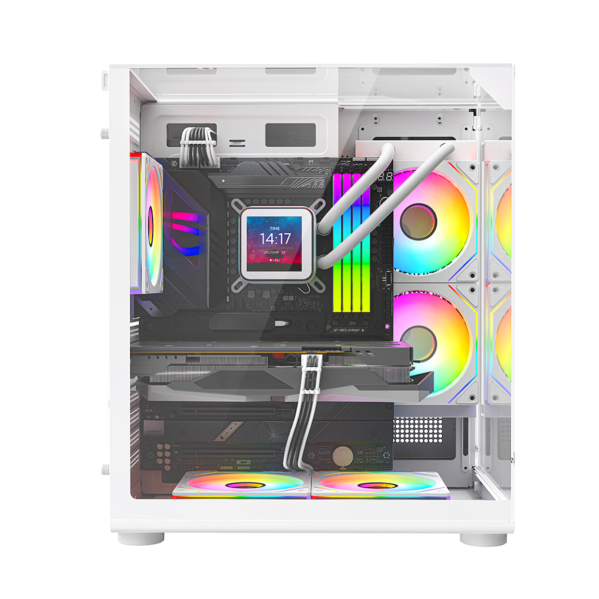 Turbox Tx8514 Ryzen 5 5500 16GB Ram 512GB NVMe SSD RTX3050 Oyuncu Oem Paket