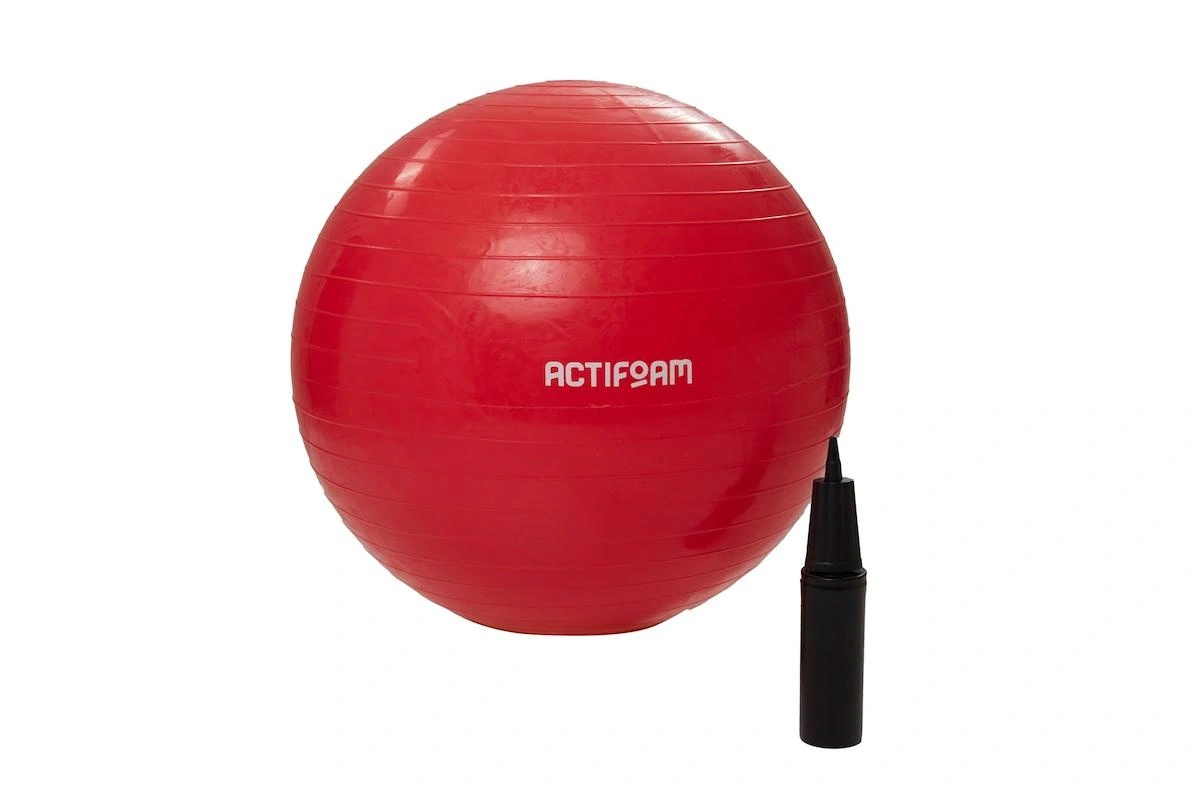 Actifoam Pilates Topu/ 55 cm (800 Gr Pvc) / Kırmızı