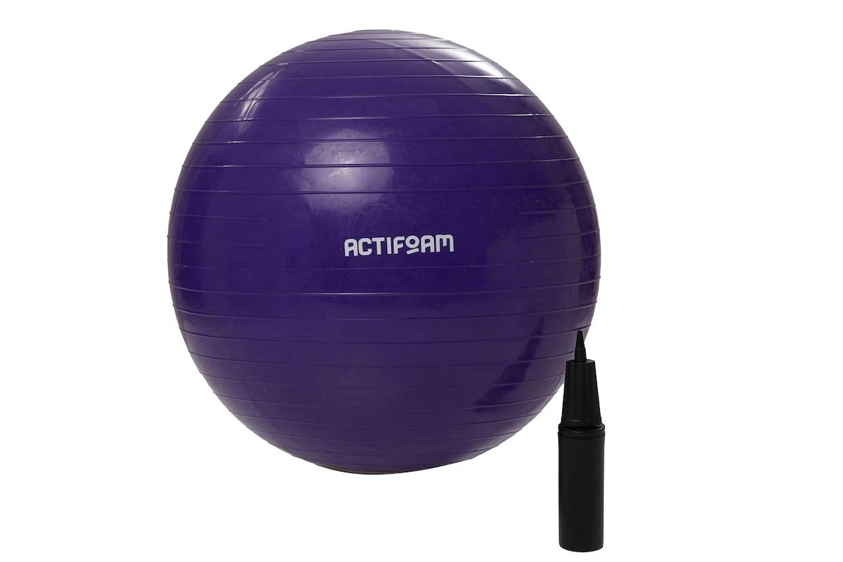 Actifoam Pilates Topu/ 65 cm (900 Gr Pvc) - Mor