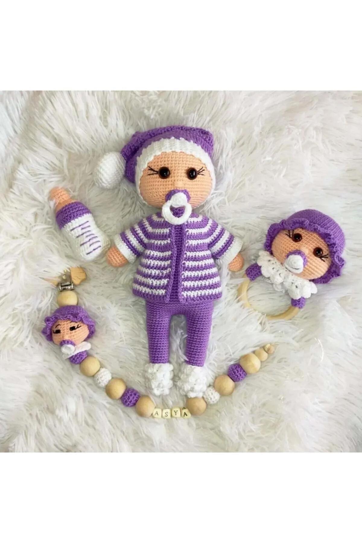 Amigurumi Oyuncak Bebek Seti