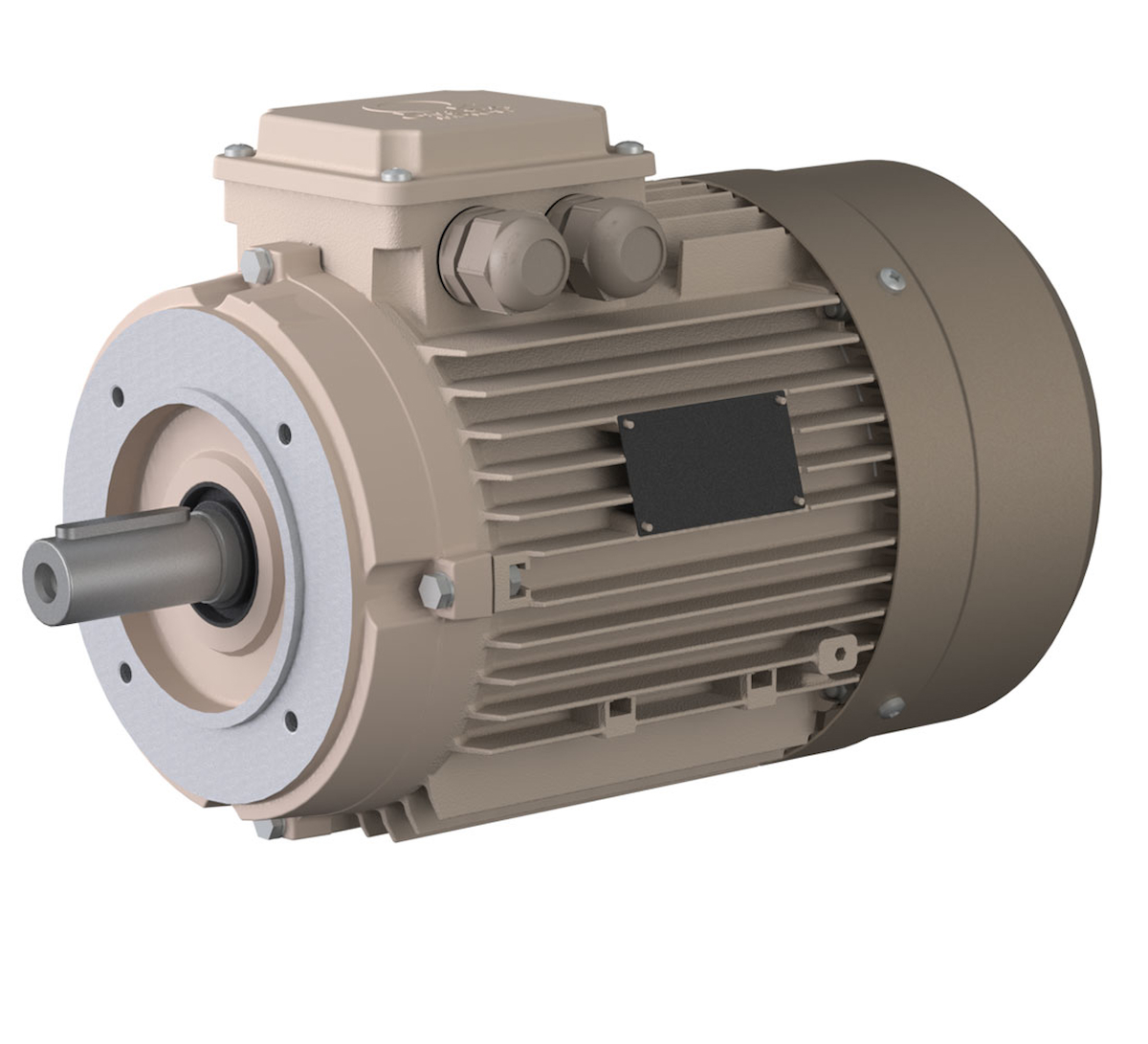 Omega Motor 0.75 kW, 3000 devir, B14 Flanşlı