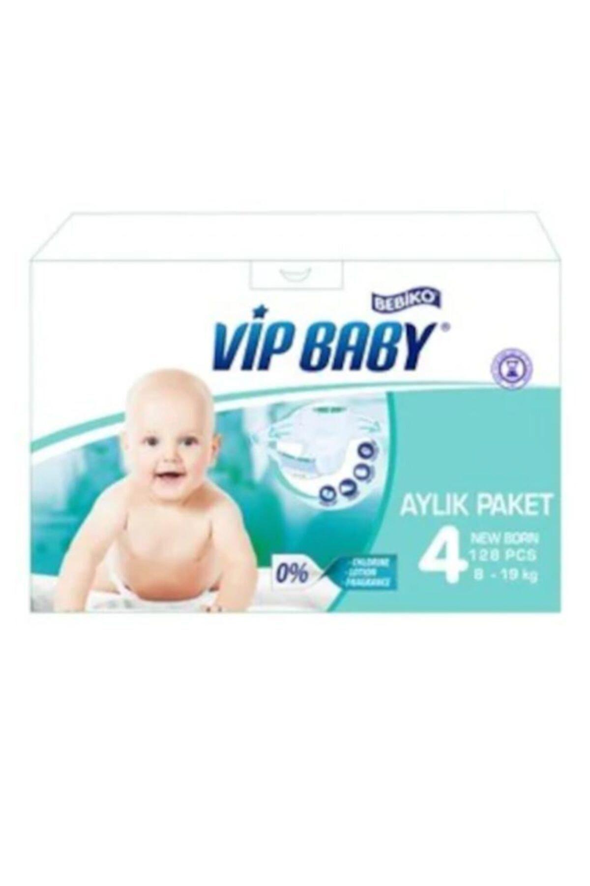 Bebiko Aylık Paket 8-19 Kg 4 Beden 32 Adet 4lü Set