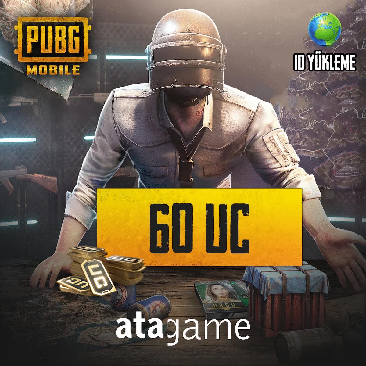 PUBG Mobile 60 UC - Global ID