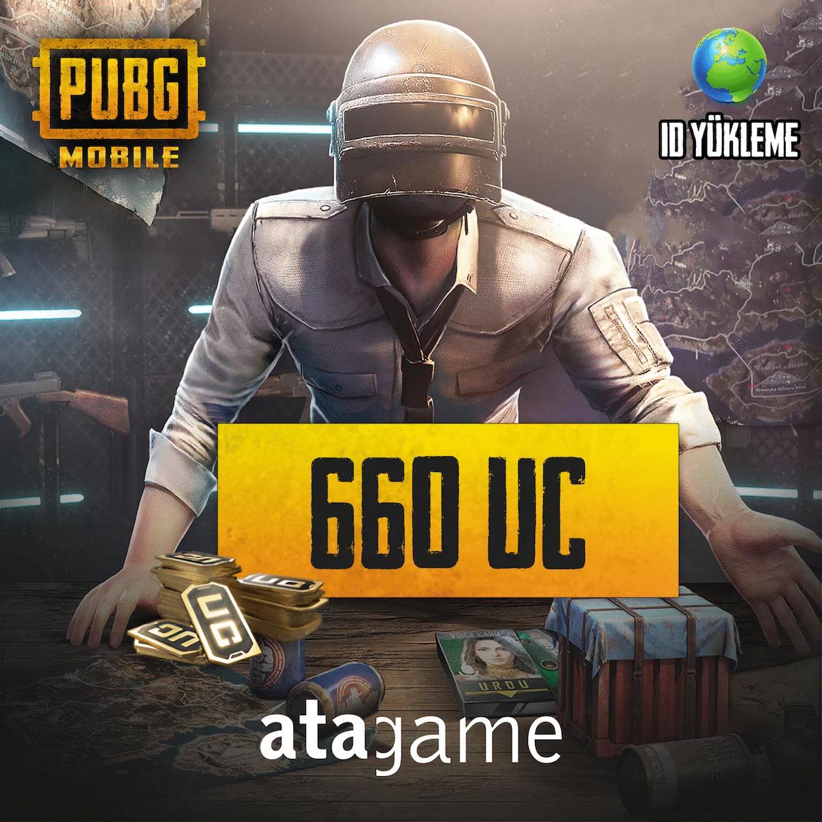 PUBG Mobile 660 UC - Global ID