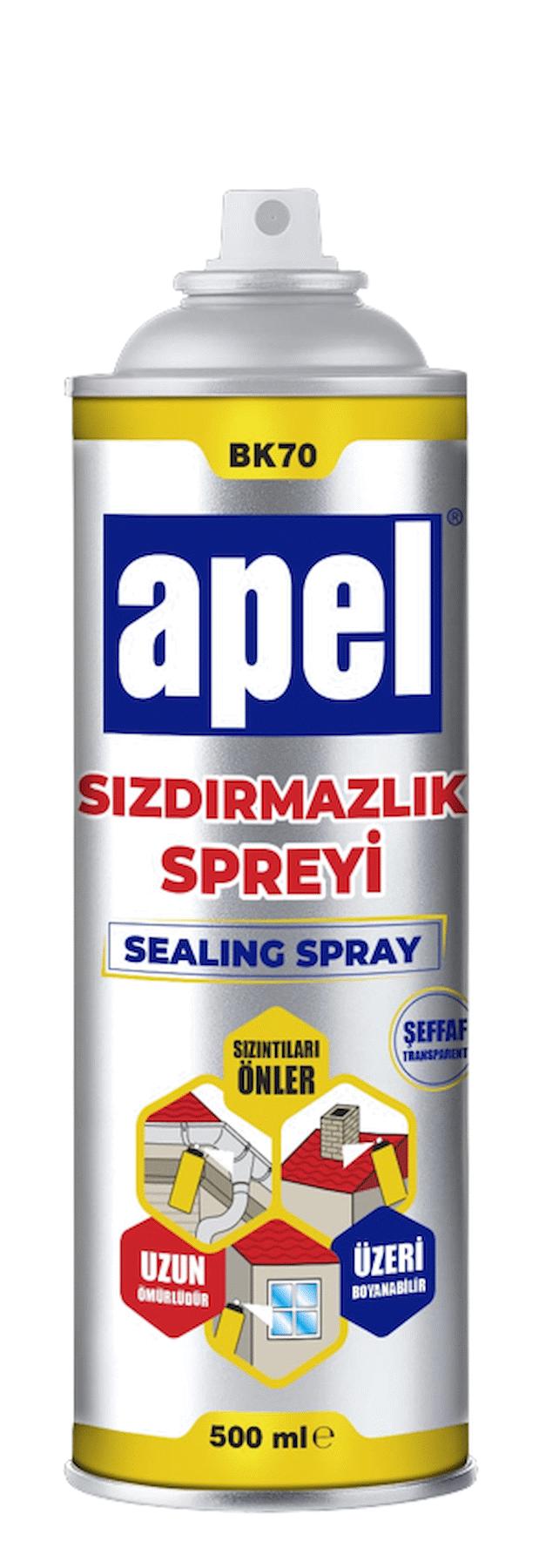 Apel Su Sızdırmazlık Su İzolasyon Spreyi Şeffaf 500 ML