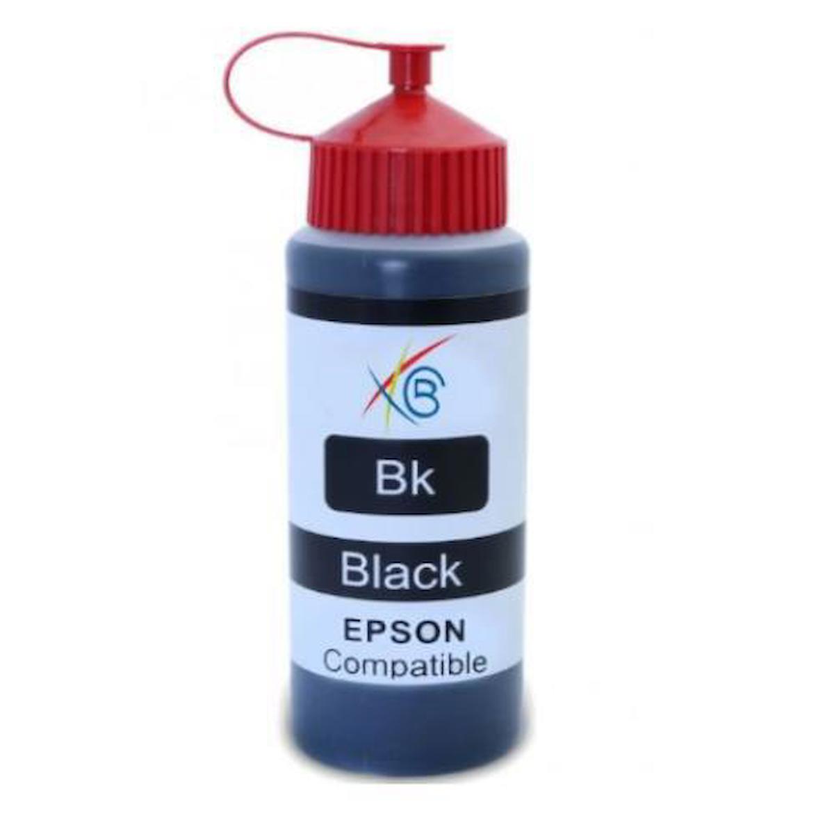 Epson Uyumlu 500ML SİYAH Mürekkep L SERİSİ Tanklı Yazıcılara