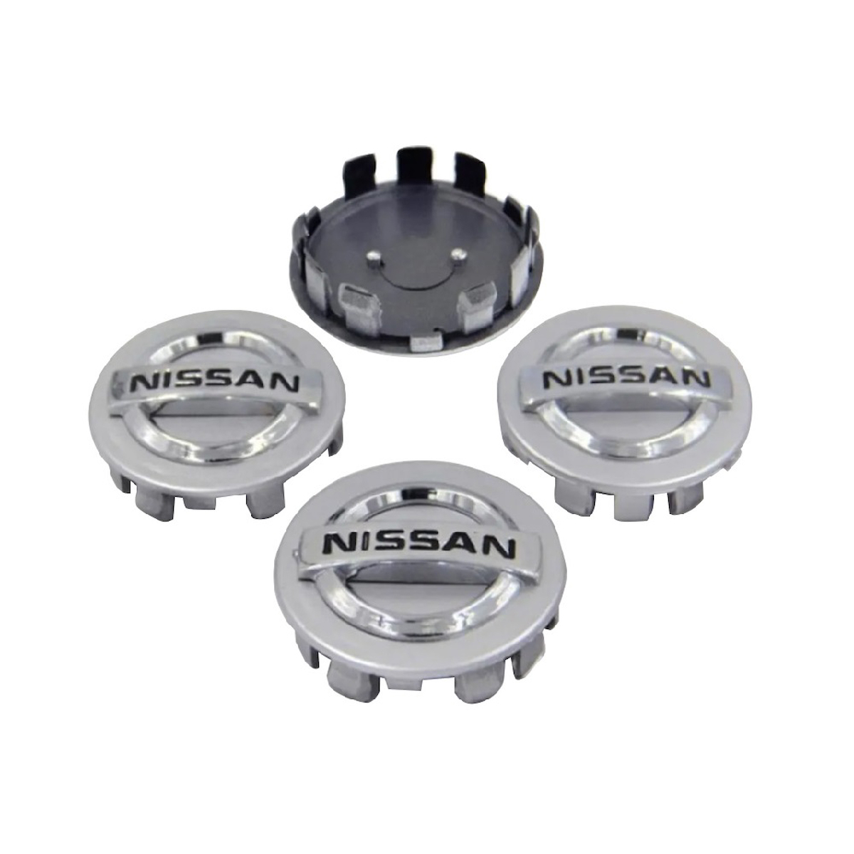 NISSAN Qashqai Jant Göbek Arması Gri 53mm-47mm 4 Adet