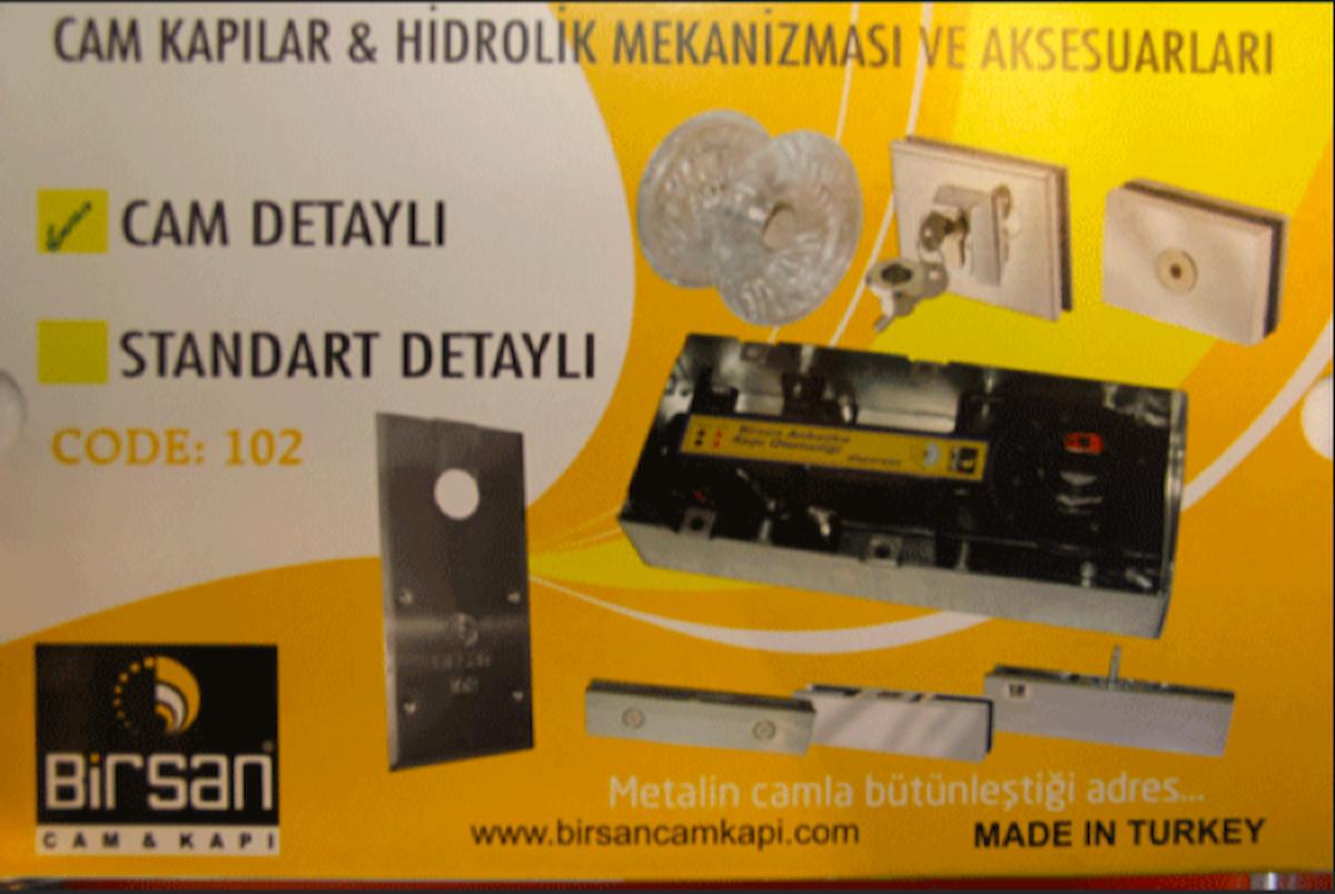 BİRSAN HİDROLİK MOTOR CAM DETAYLI YER HİDROLİĞİ BRS 102-CAM