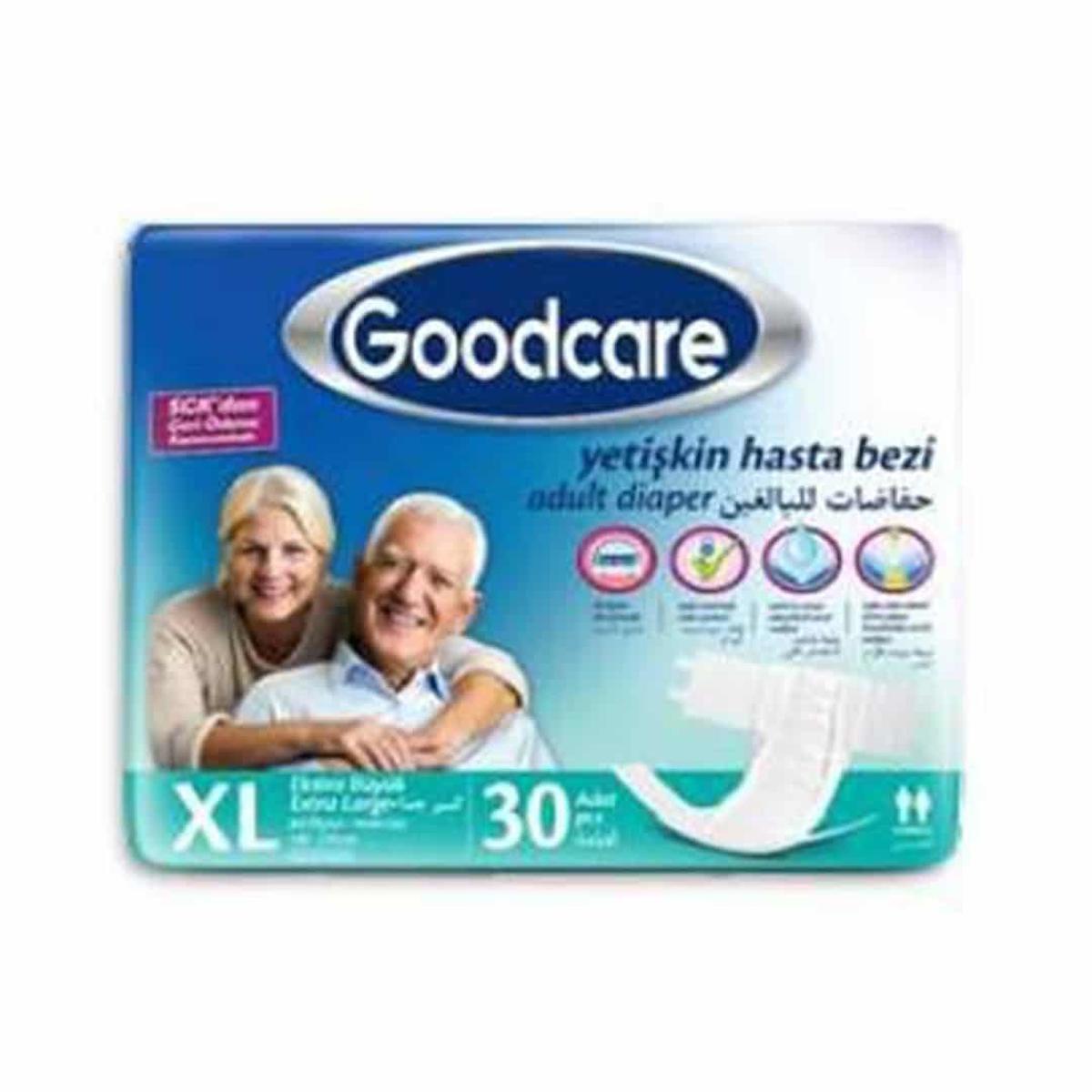 Goodcare Bel Bantlı Yetişkin Hasta Bezi XLarge 30'lu 3 Paket 90 Adet