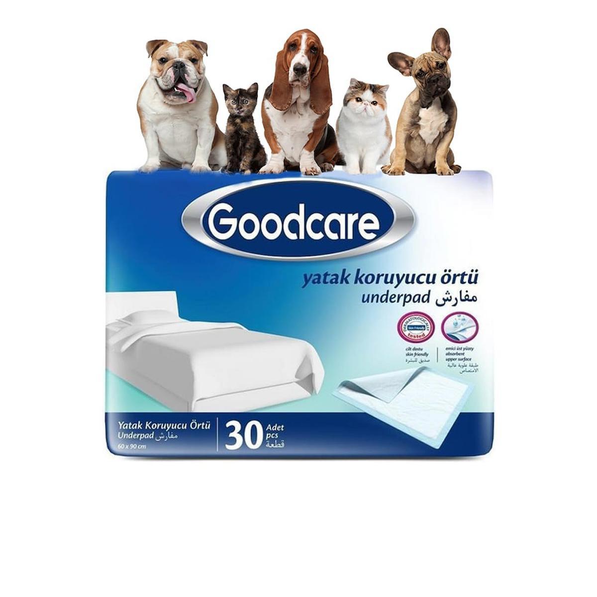 Goodcare Yatak Koruyucu Örtü 60×90 cm 30’lu 8 Paket 240 Adet