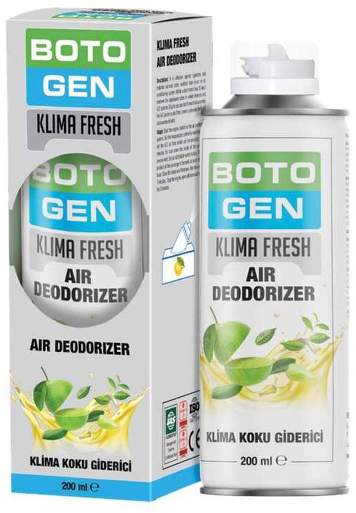 Botogen Klima Ve Koku Giderici Sprey 200 Ml 2 Li Set