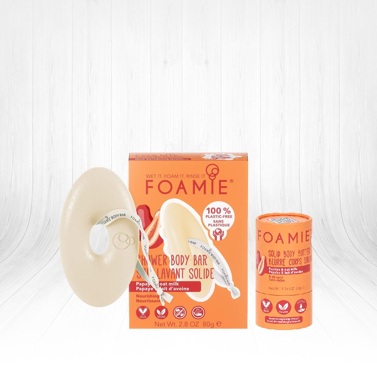 Foamie Oat to Be Smooth Vücut Kremi ve Besleyici Duş Jeli