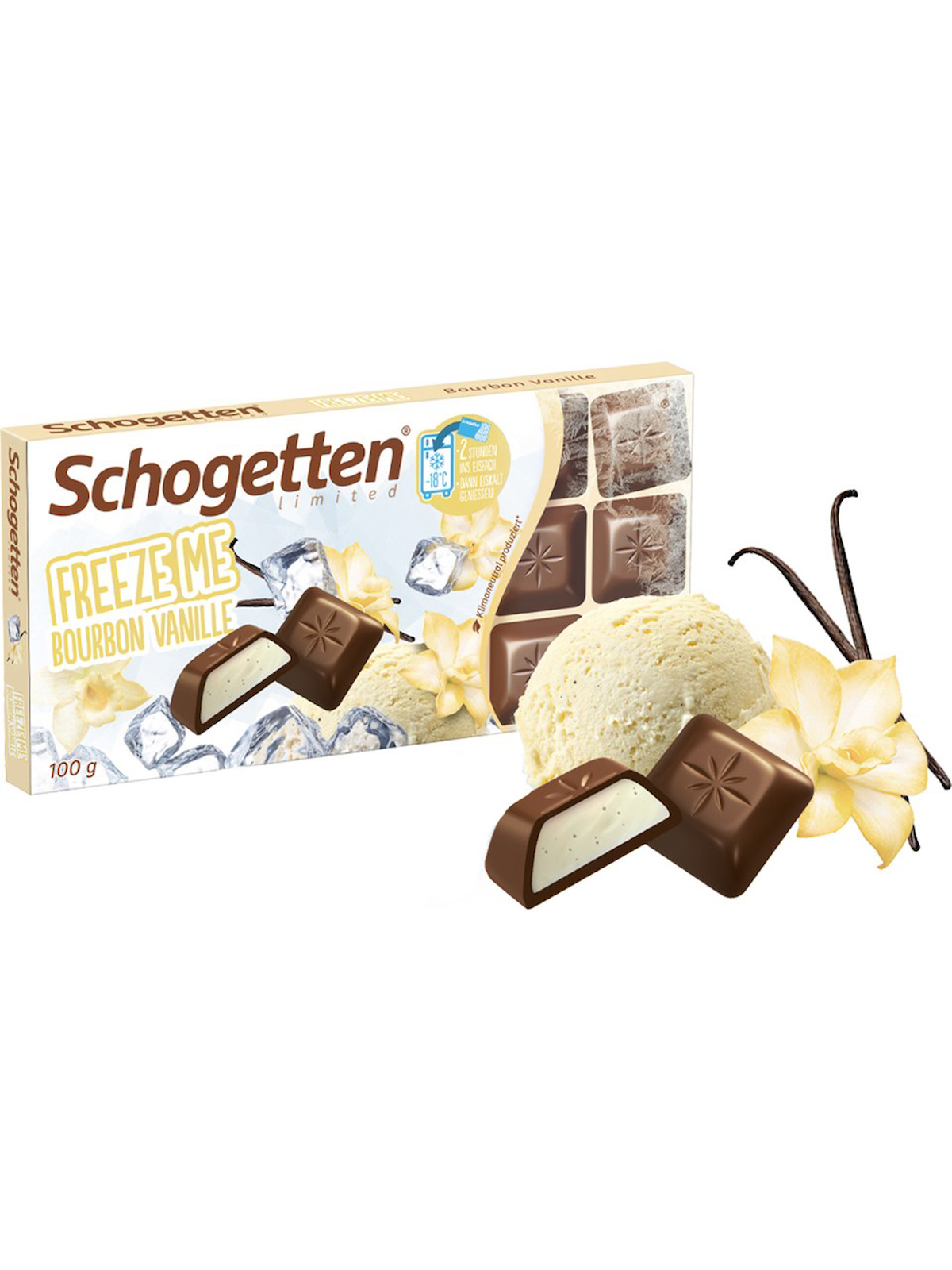 Schogetten Freeze Me Vanilla Çikolata 100 gr 