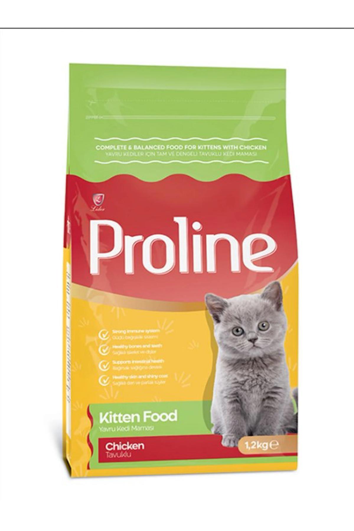 Pro Line Yavru Kedi Maması Tavuklu Proline 1,2 Kg